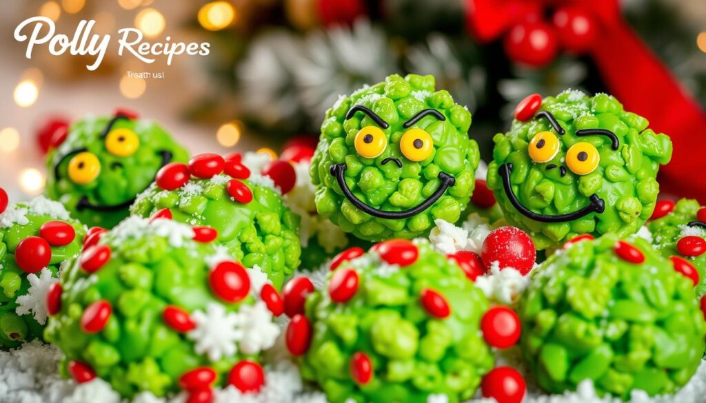 Grinch Popcorn Balls Grinch Popcorn Balls